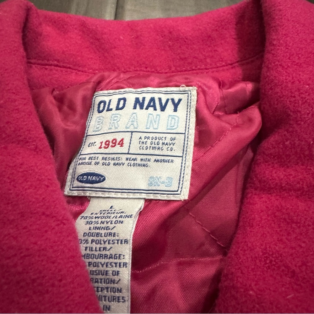 Old navy Hot pink Jacket SIZE L - Picture 5 of 5